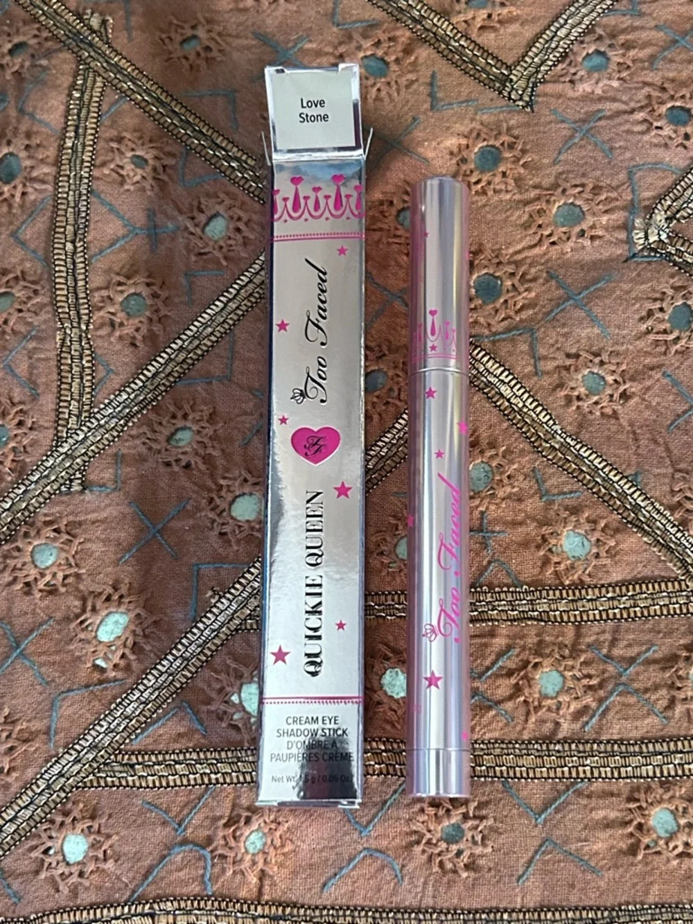 Too Faced Quickie Queen Eyeshadow Stick in Love Stone